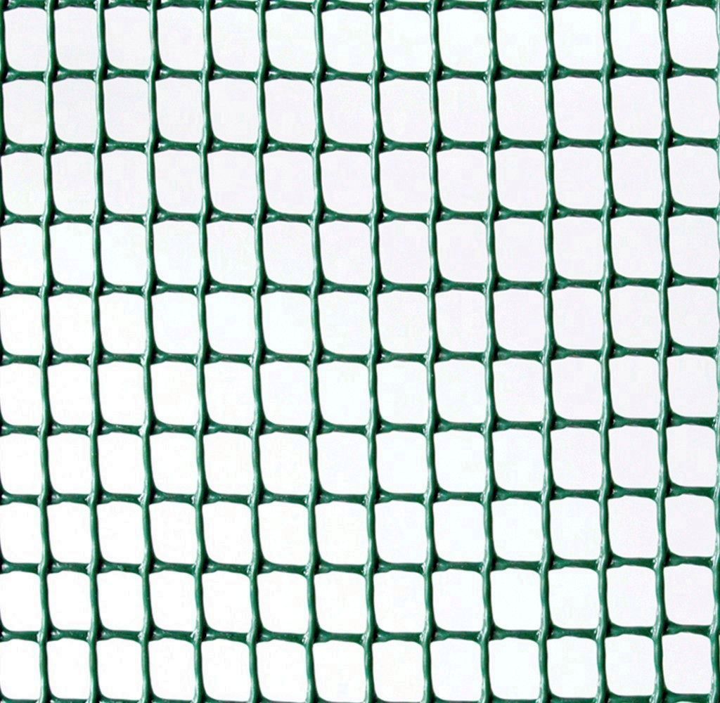 MALLA PLASTICO ECO VERDE  5X5 ROLLO 25MTS