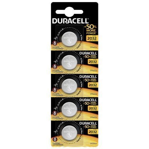 PILA DURACELL DE BOTON DL2032 (BL/5UDS.)