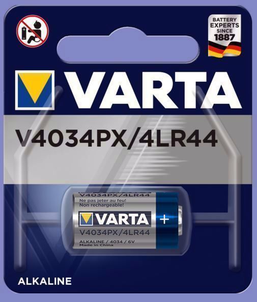 PILA 4LR44/V4034PX ESPECIAL VARTA BLISTER.