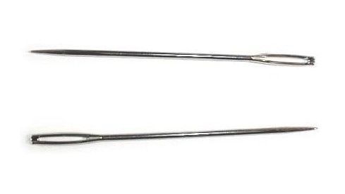 AGUJA SAQUERA RECTA 15 CMS. (PAQUETE 12UDS.)