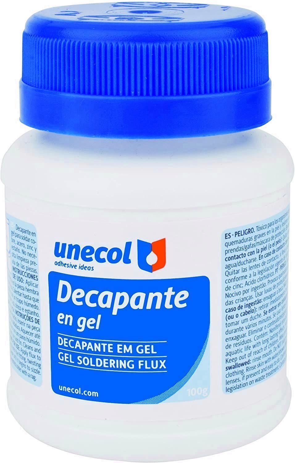 DECAPANTE GEL UNECOL BOTE 100GRS. CON PINCEL