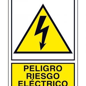 CARTEL (DINA4) PELIGRO RIESGO ELECTRICO A224.