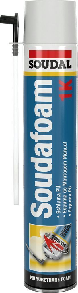 ESPUMA POLIURETANO SOUDAL 750ML. CON CANULA