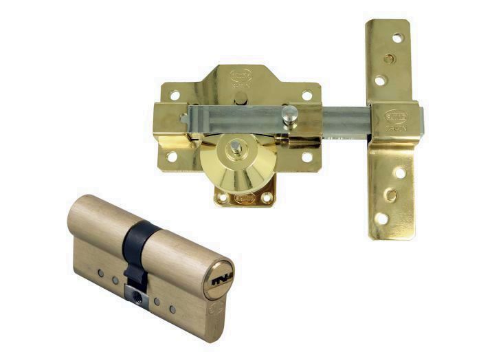 CERROJO AMIG ORO MODELO 1 PLUS + CILINDRO 3535
