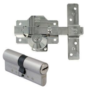 CERROJO AMIG CROMO MODELO 1 PLUS+CILINDRO 3535