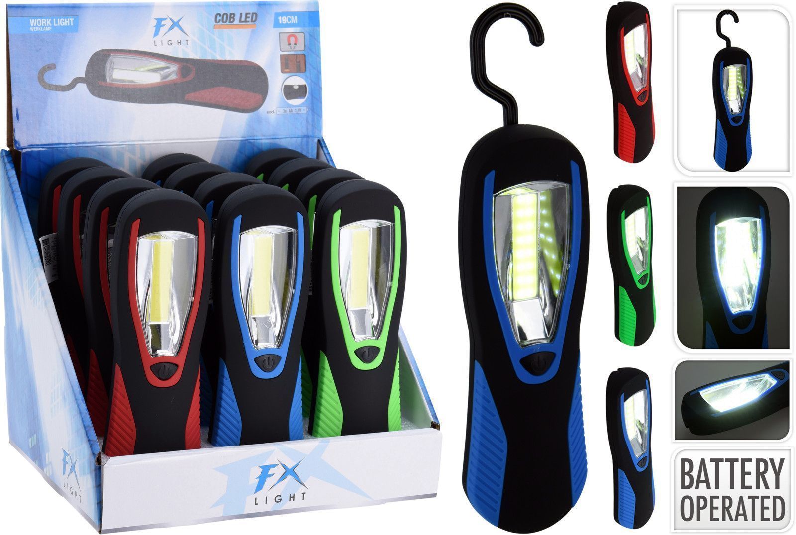 LAMPARA PARA OBRA CON IMAN FXLIGHT