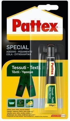 PEGAMENTO PATTEX ESPECIAL TEXTIL 20GRS.