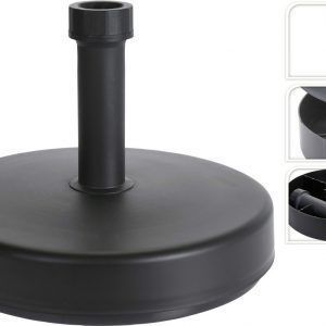 BASE SOMBRILLA PLASTICO RELLENABLE 25 KGS. GRIS