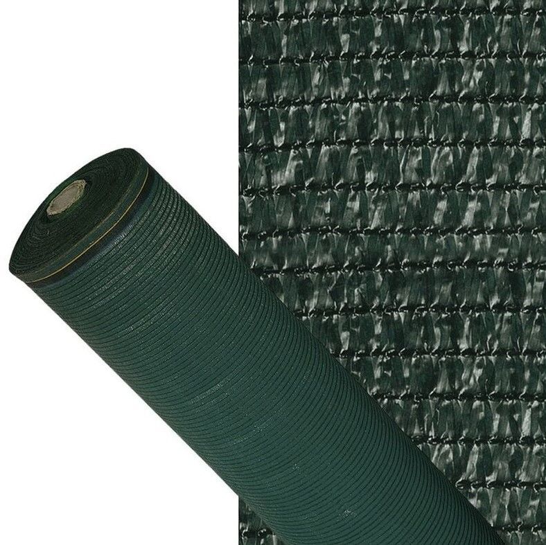 MALLA SOMBREO VERDE OSCURO 85% 1,5X100 MTS.