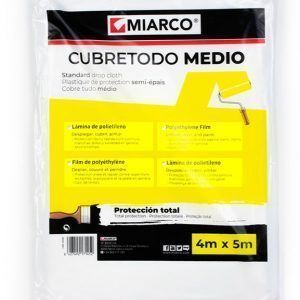 CUBRETODO MIARCO POLIETILENO MEDIO 4X5 MTS.