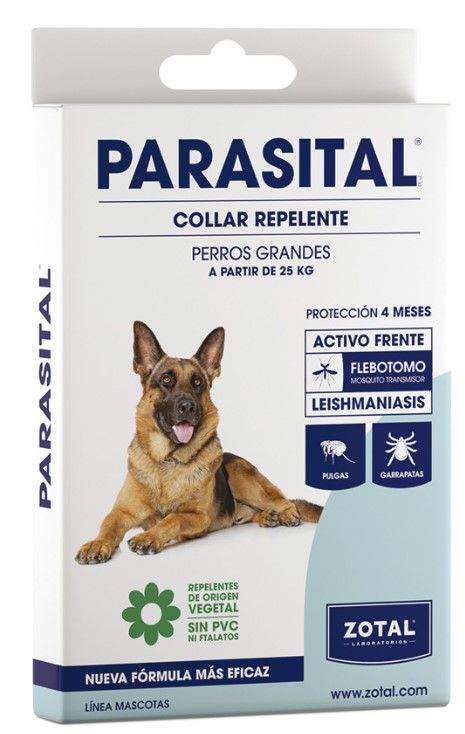 COLLAR REPELENTE PARASITAL ZOTAL TAMAÑO GRANDE