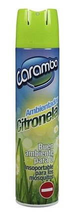 AMBIENTADOR CARAMBA REPELENTE MOSQUITOS CITRONELA 400ML.