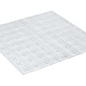 ALFOMBRA BAÑO TATAY 54X54 TRANSLUCIDO