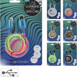 CABLE KOOP CARGADOR USB TIPO C 1 MTR.