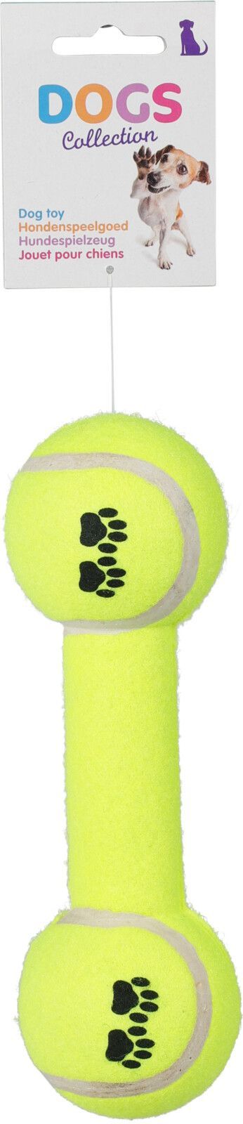 JUGUETE PARA PERRO DOGS COLLECTION HUESOPELOTA TENIS