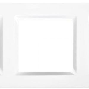 MARCO 3 ELEMENTOS SIMON 10 BLANCO 22'6X8'4X1'01 CMS.