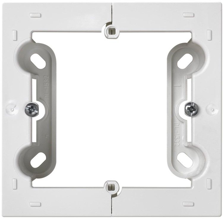 CAJA DE SUPERFICIE SIMON 10 BLANCO 8'4X8'4X4 CMS.