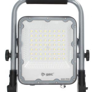 FOCO LED EXTERIOR GSC C/SOPORTE MOVIL 50W. 6500K