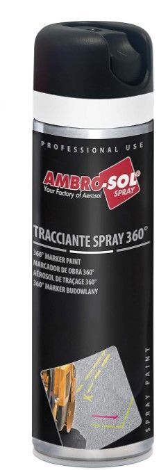 MARCADOR OBRA SPRAY 500ML. BLANCO