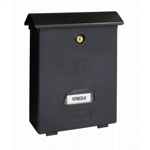 BUZON PLASTICO ARREGUI CLASSIC 200X300MM.  NEGRO