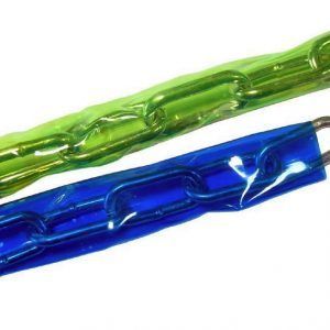 CADENA GALVANIZADO FORRADA 5 MM. DE  60 CMS.