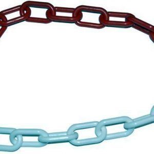 CADENA PLASTICO BICOLOR 6MM. (CAJA 25MTS.)