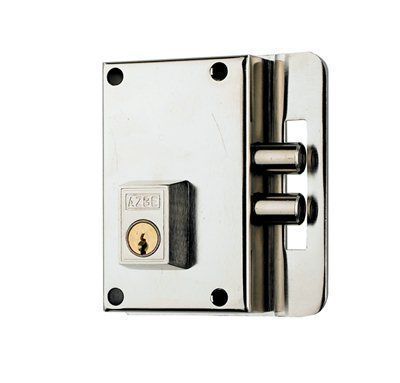 CERRADURA YALE 100 NIDERECHA (DOS BULONES)