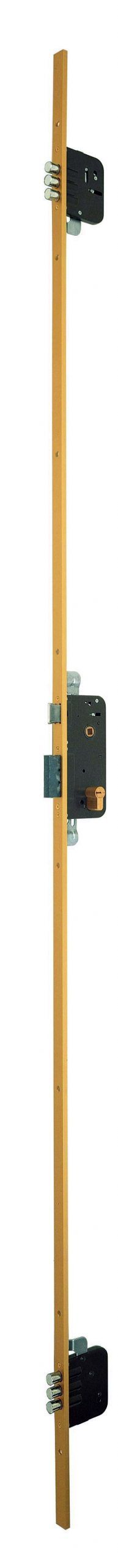CERRADURA YALE N8922 A. LATON  3 PUNTOS