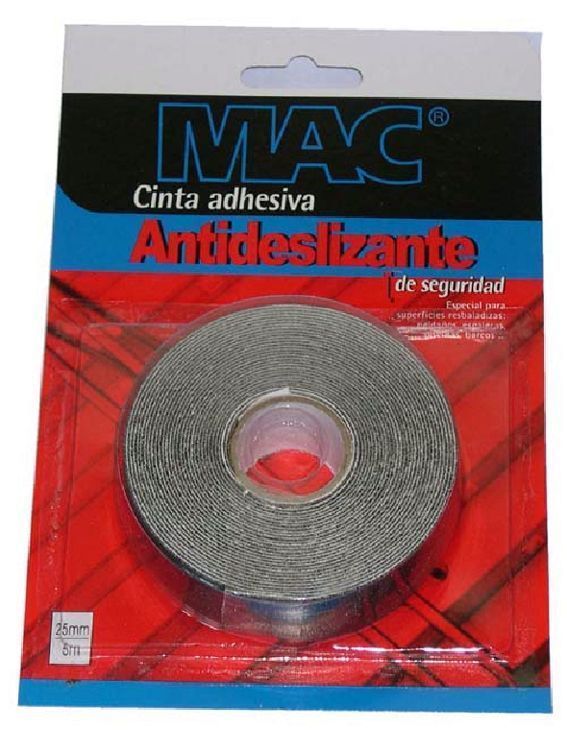 CINTA ANTIDESLIZANTE MIARCO NEGRA 25MMX15MT