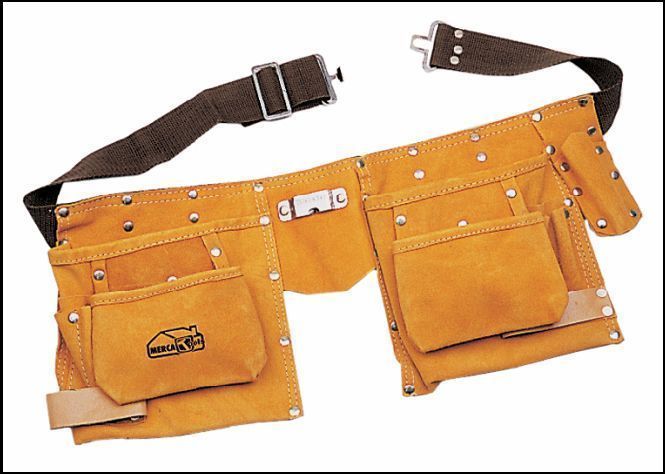 CINTURON PORTAHERRAMIENTAS 2 BOLSAS 416