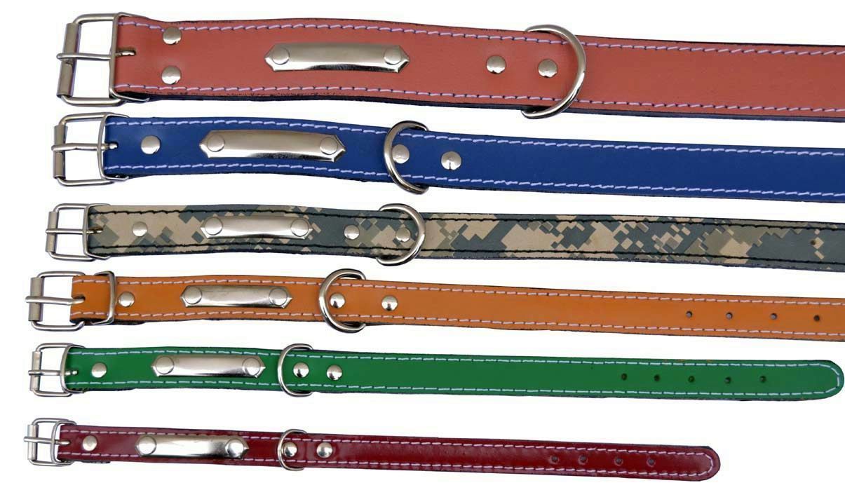 COLLAR CUERO DOBLE, 600 X 30 MM.