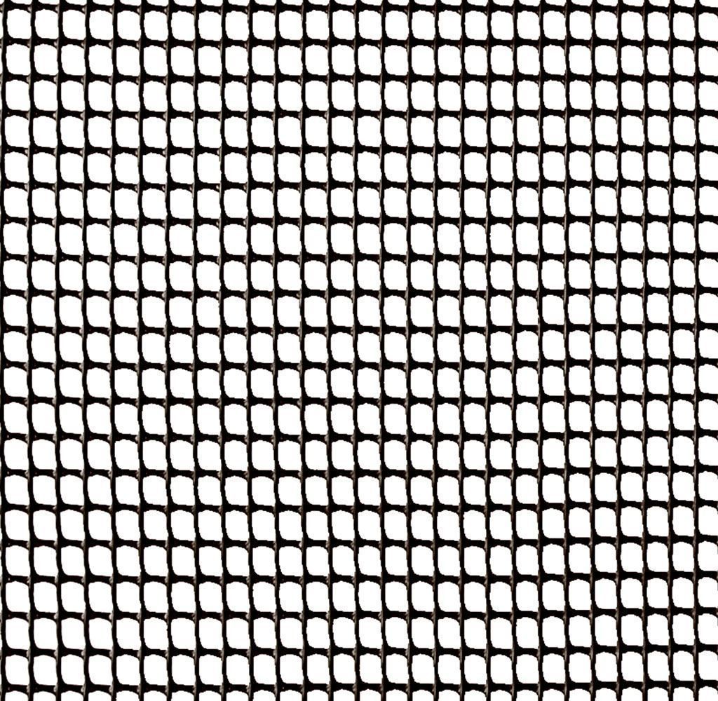 MALLA PLASTICO CUADRANET NEGRA 11X11 ROLLO 25MT