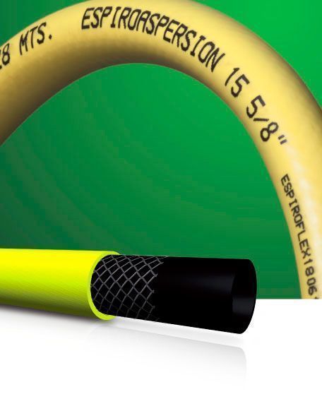 MANGUERA AMARILLA ASPERSION 25MM. ROLLO 50MTS