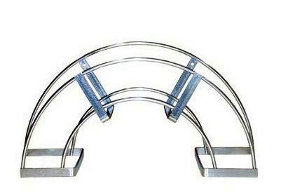 SOPORTE MANGUERA METALICO 40X14