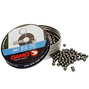 BALINES GAMO ROUND 4,5 (250 UNID.) BOLA