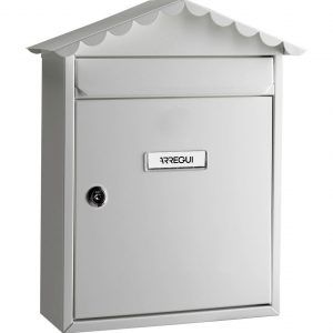 BUZON EXTERIOR ARREGUI VISIT 228X22MM. BLANCO