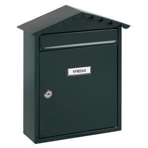 BUZON EXTERIOR ARREGUI VISIT 228X22MM. VERDE