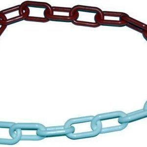 CADENA PLASTICO BICOLOR 8MM. (B/25MTS.)
