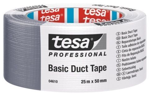 CINTA AMERICANA TESA GRIS 50MM (ROLLO 25MTS)