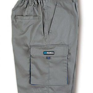 BERMUDAS ALGODON GRIS T46/48