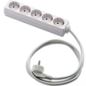 BASE MULTIPLE 5 TOMAS T.T. CABLE 1'5M.9/505