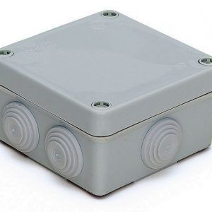 CAJA EMPALME ESTANCA 100X100X55 GRIS 3011