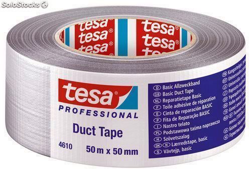 CINTA AMERICANA TESA GRIS 50MM (ROLLO 50MTS)