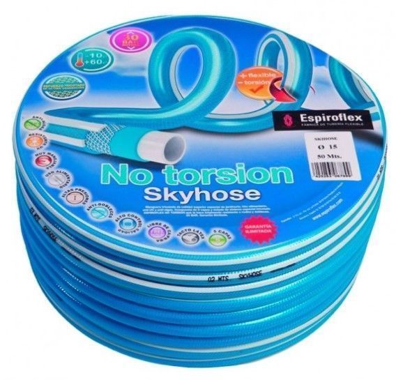 MANGUERA AZUL SKYHOSE 15MM. ROLLO 25MTS.