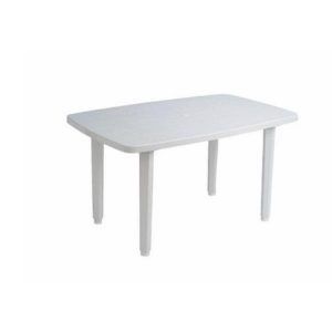MESA RECTANGULAR SFK 140X90CMS. BLANCA
